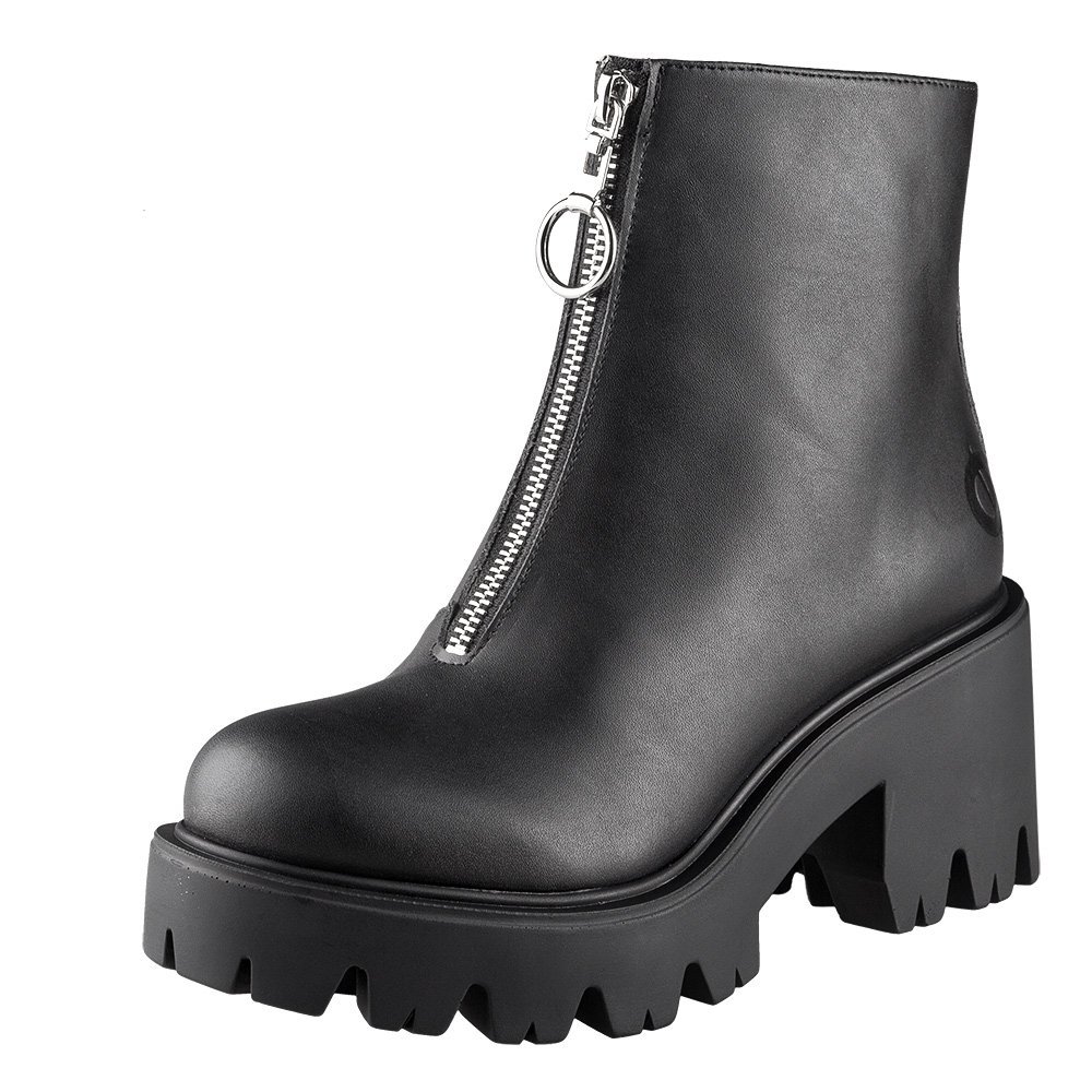 botki damskie ALTERCORE czarne (GEMMA VEGAN BLACK)-38