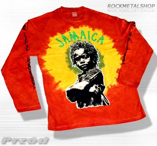 longsleeve barwiony RASTA JAMAICA CHILD-XL