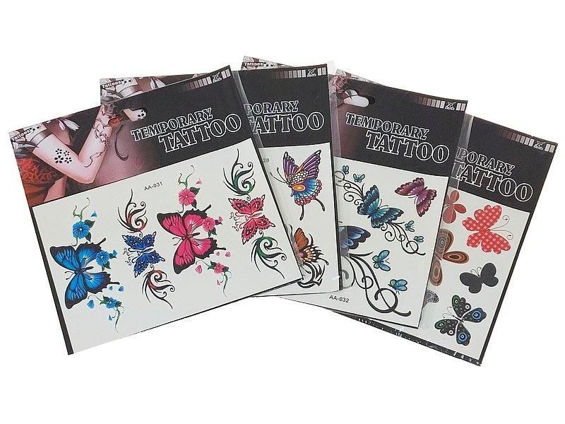Tatuaże motyle Mix - zabawka