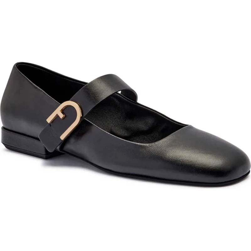 Furla Skórzane baleriny FURLA CHIC