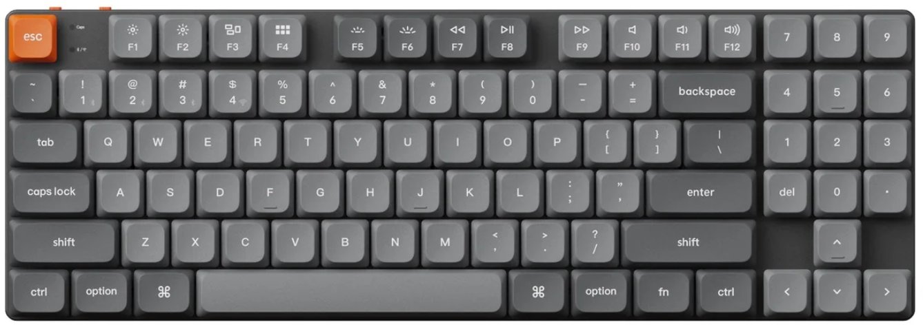 Keychron K13 Max QMK/VIA Hot Swap Low Profile Gateron Mechanical