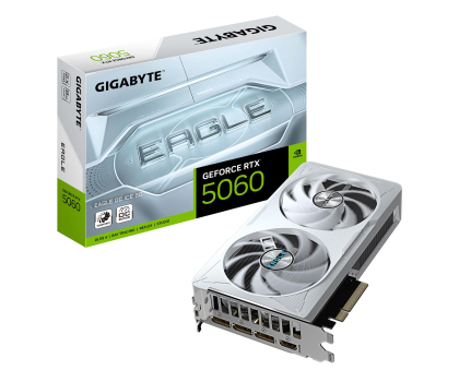 Gigabyte GeForce RTX 5060 Eagle OC Ice 8GB GDDR7 DLSS4 GV-N5060EAGLEOC ICE-8GD