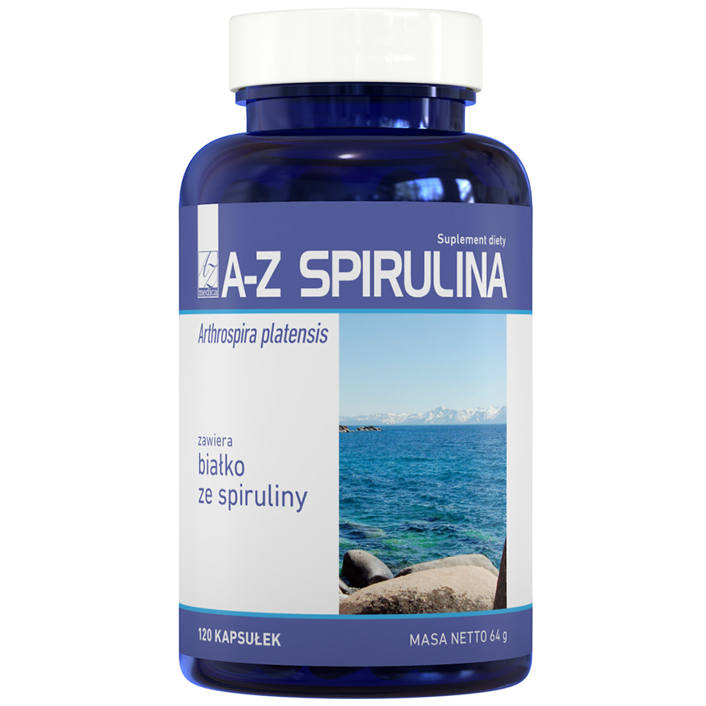 A-Z Spirulina, 120 kapsułek
