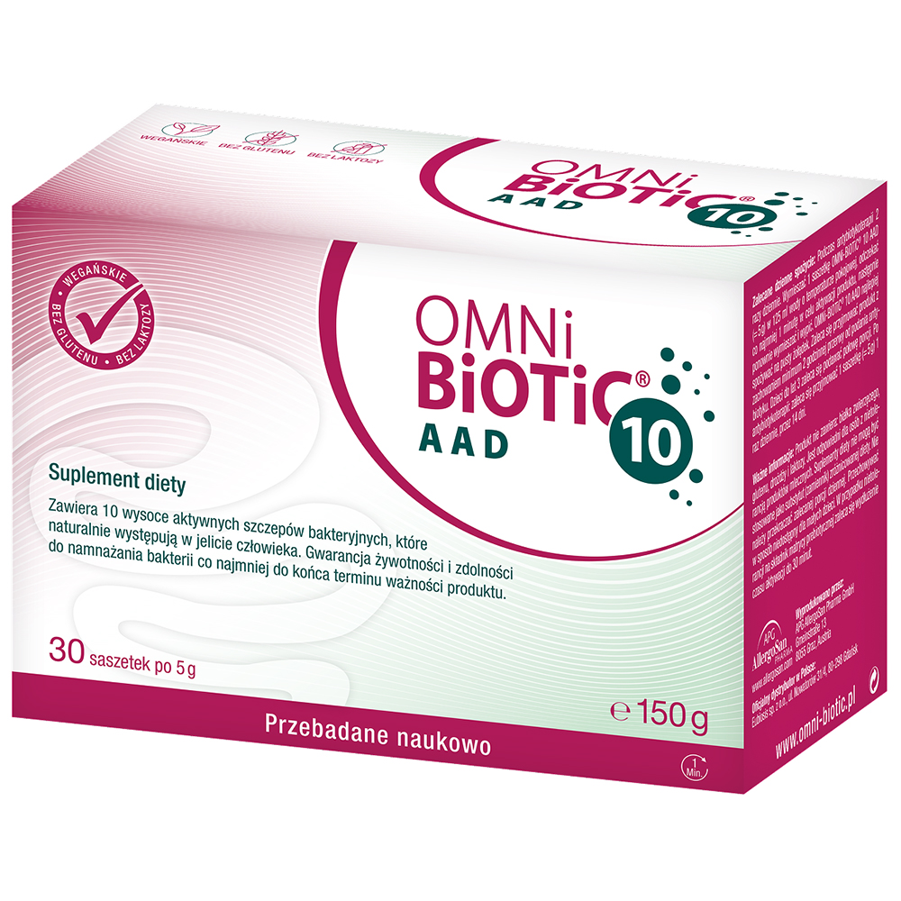 Omni-Biotic 10 AAD, proszek, 5 g x 30 saszetek