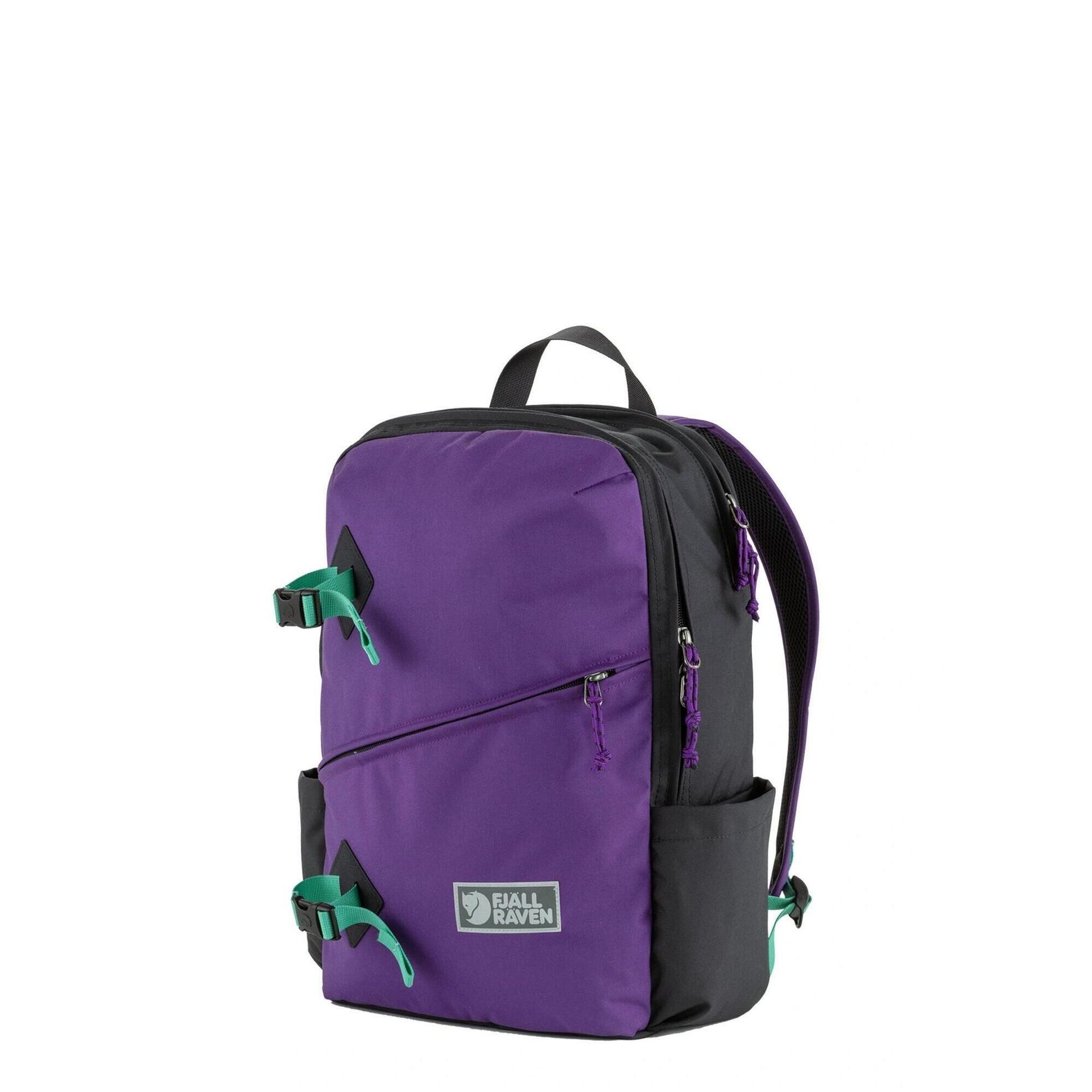 FJALLRAVEN 23200300-422-037 plecak Vardag 17 plecak sportowy unisex fioletowy czarny kolor jeden rozmiar, Fioletowy czarny, Taglia unica, Sportowy