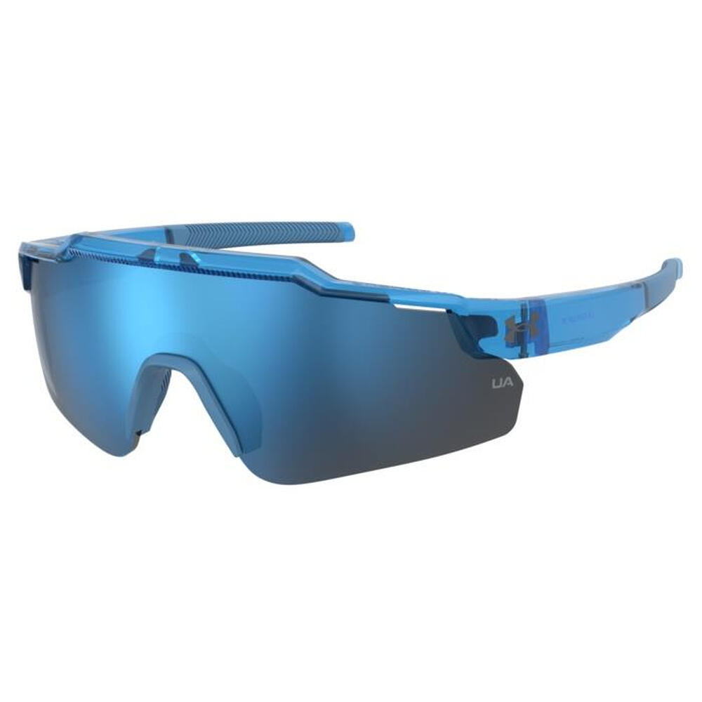 Okulary przeciwsłoneczne dziecięce Under Armour Levelup Jr S3 crystal blue/blue multilayer WYSYŁKA W 24H 30 DNI NA ZWROT