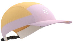 COMPRESSPORT Czapka do biegania 5 PANEL LIGHT CAP Buff Orange/Roseate