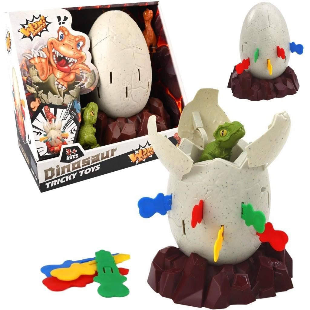 Gra dinozaur wyskakujący z jajka - figurka