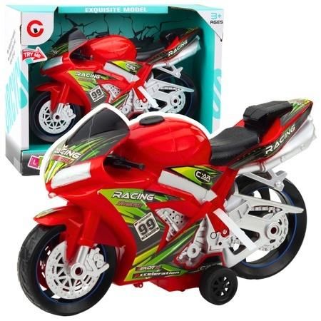 Motor wyścigowy czerwony