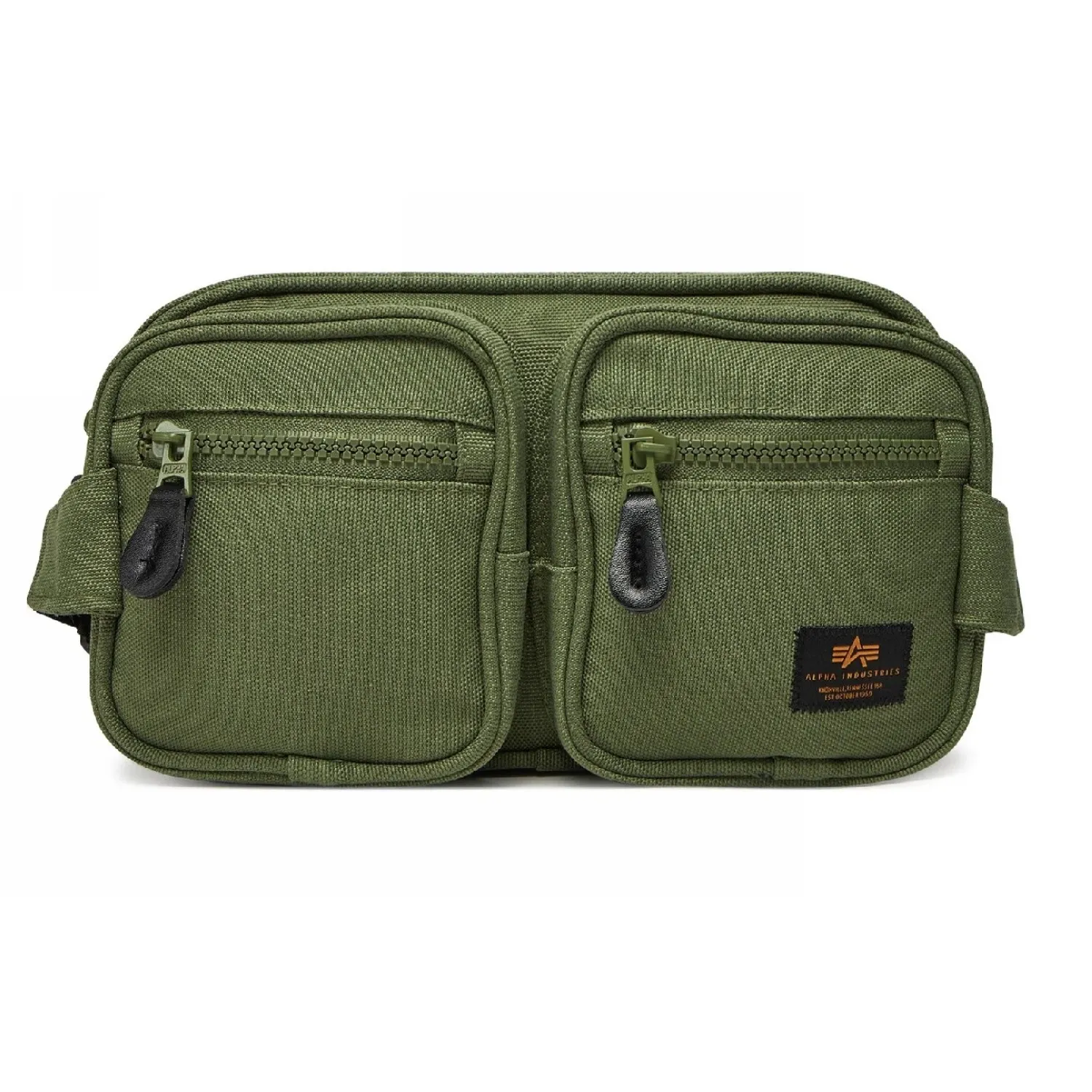 Nerka Alpha Industries Label Waist Bag 156943 01 - Sage Green • RATY 0% Kup dziś i zapłać za 30 dni GRATIS WYSYŁKA ZWROT DO 100 DNI