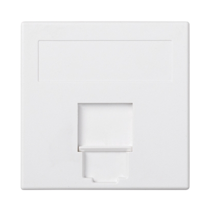 Kontakt Simon Adapter gniazd keystone z osłoną SIMON 500 - biały