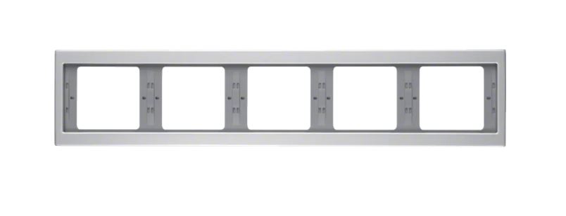 Berker Ramka potrójna pięciokrotna pozioma K.5 aluminium