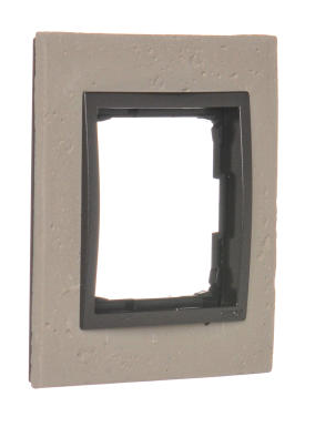 Kontakt Simon Ramka pojedycza SIMON 54 NATURE beton - FUNDA MENTE