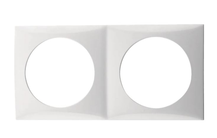 Berker Ramka potrójna podwójna Berker Integro  Flow - biały