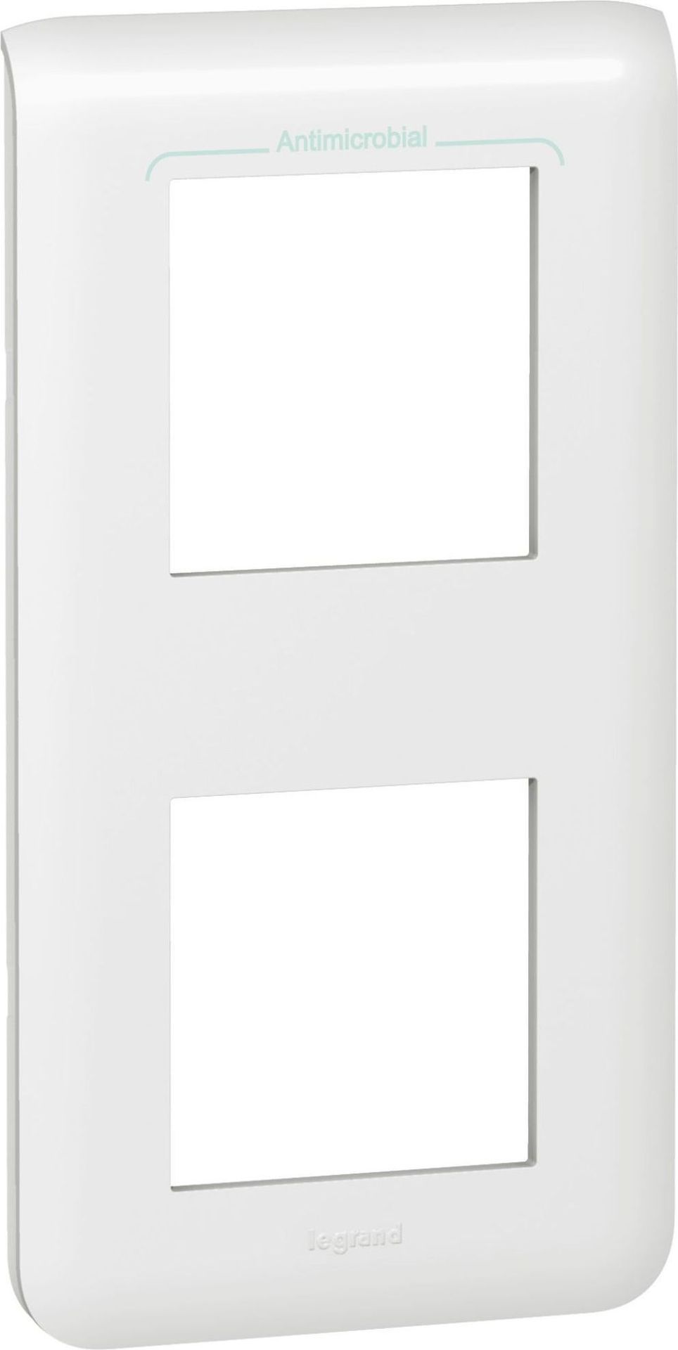 Legrand Ramka 2 x 2 modułowa pionowa MOSAIC 4M - biały antybakteryjny
