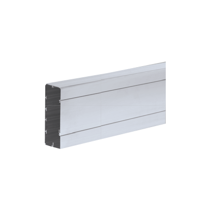 Kontakt Kontakt_Simon Kanał 1-kom. Cabloplus TS ALU 130x55mm. osprzęt uniwersalny. dł. 2 mb. cena za 1mb aluminium TS13055/8