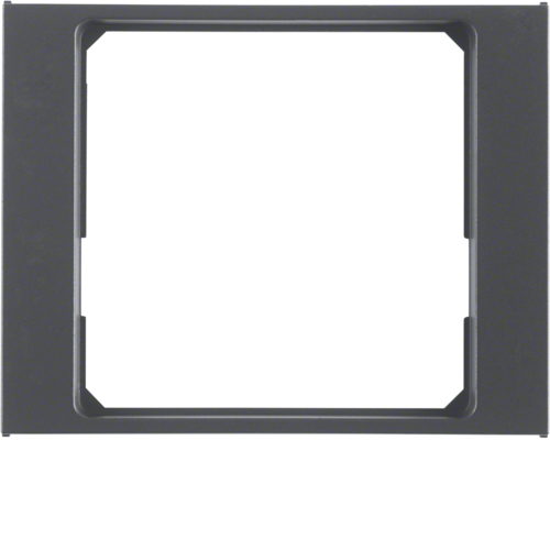 Hager Polo Pierścień przejściowy do płytki centralnej 50 x 50 mm antracyt mat lakierowany K.1 11087106 11087106