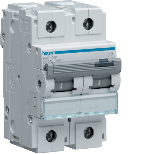 Hagar  Wyłącznik nadprądowy 10kA 2P C 80A