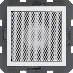 Berker Głośnik do radia B.Kwadrat/B.3/ B.7 - biały matowy