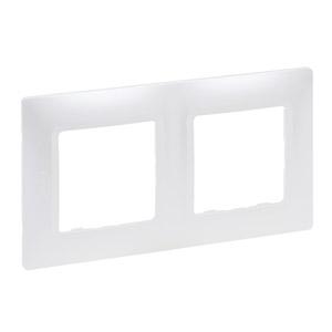 Legrand Ramka podwójna NILOE Selection - perła
