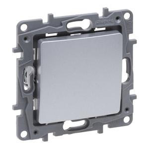 Wyłącznik pojedynczy NILOE Selection - aluminium
