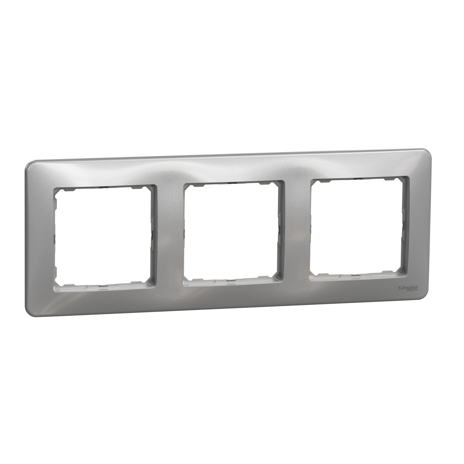 Ramka potrójna SEDNA Design & Elements srebrne aluminium