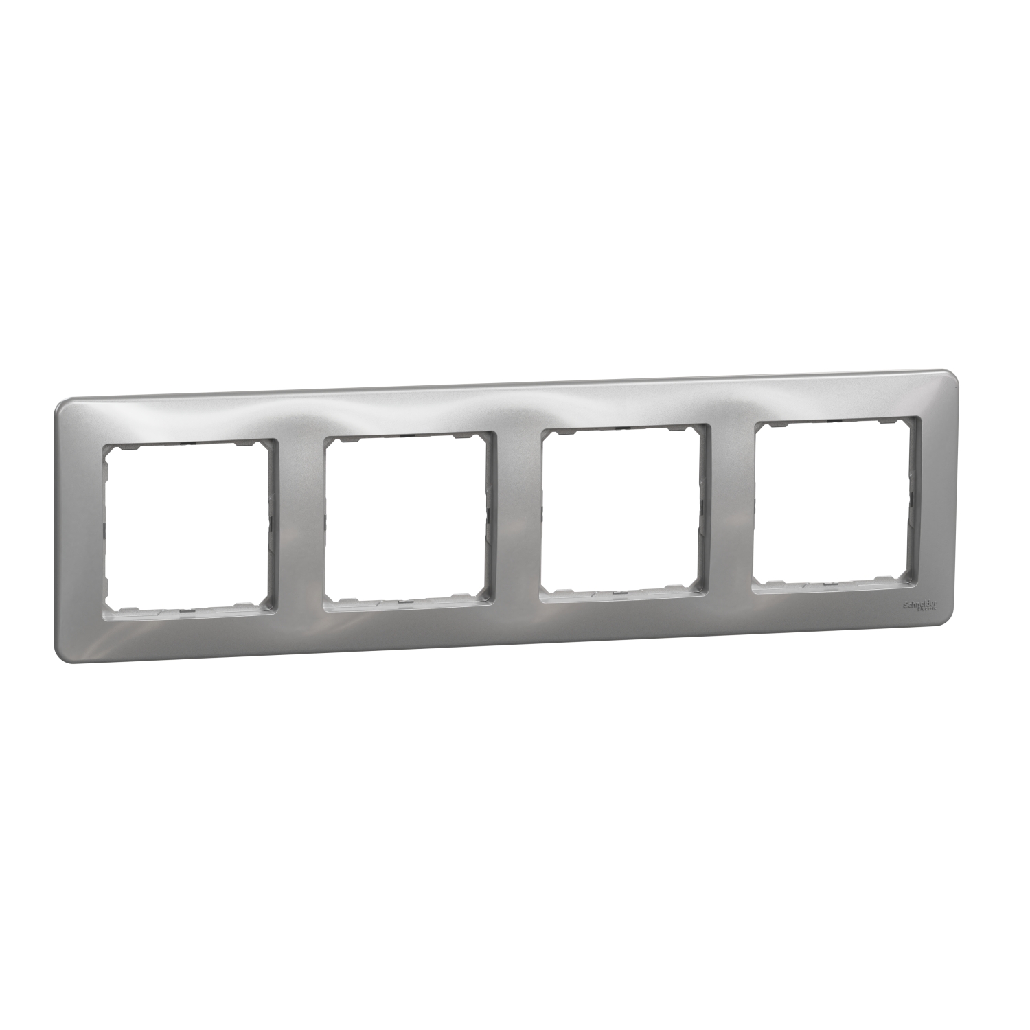Ramka poczwórna SEDNA Design & Elements srebrne aluminium