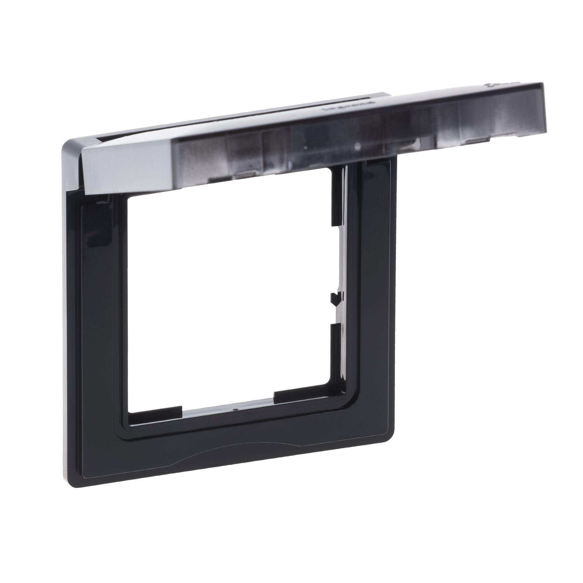 Legrand Ramka pojedyncza IP44 SUNO - czarny mat