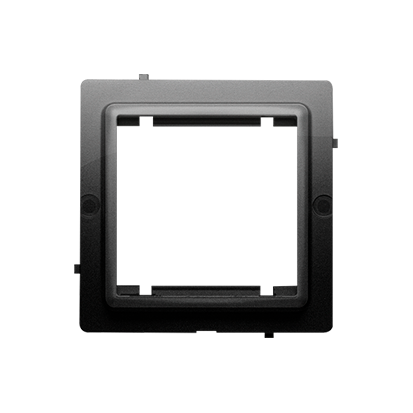 Kontakt Simon Adapter przejściówka na osprzęt standardu 45×45 mm czarny mat