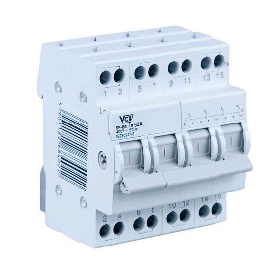 VCX SF463, 1-0-2, 4p, 63A