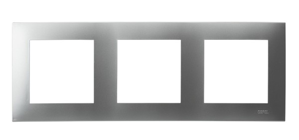 Ospel Ramka  potrójna OSPEL SZAFIR - srebro