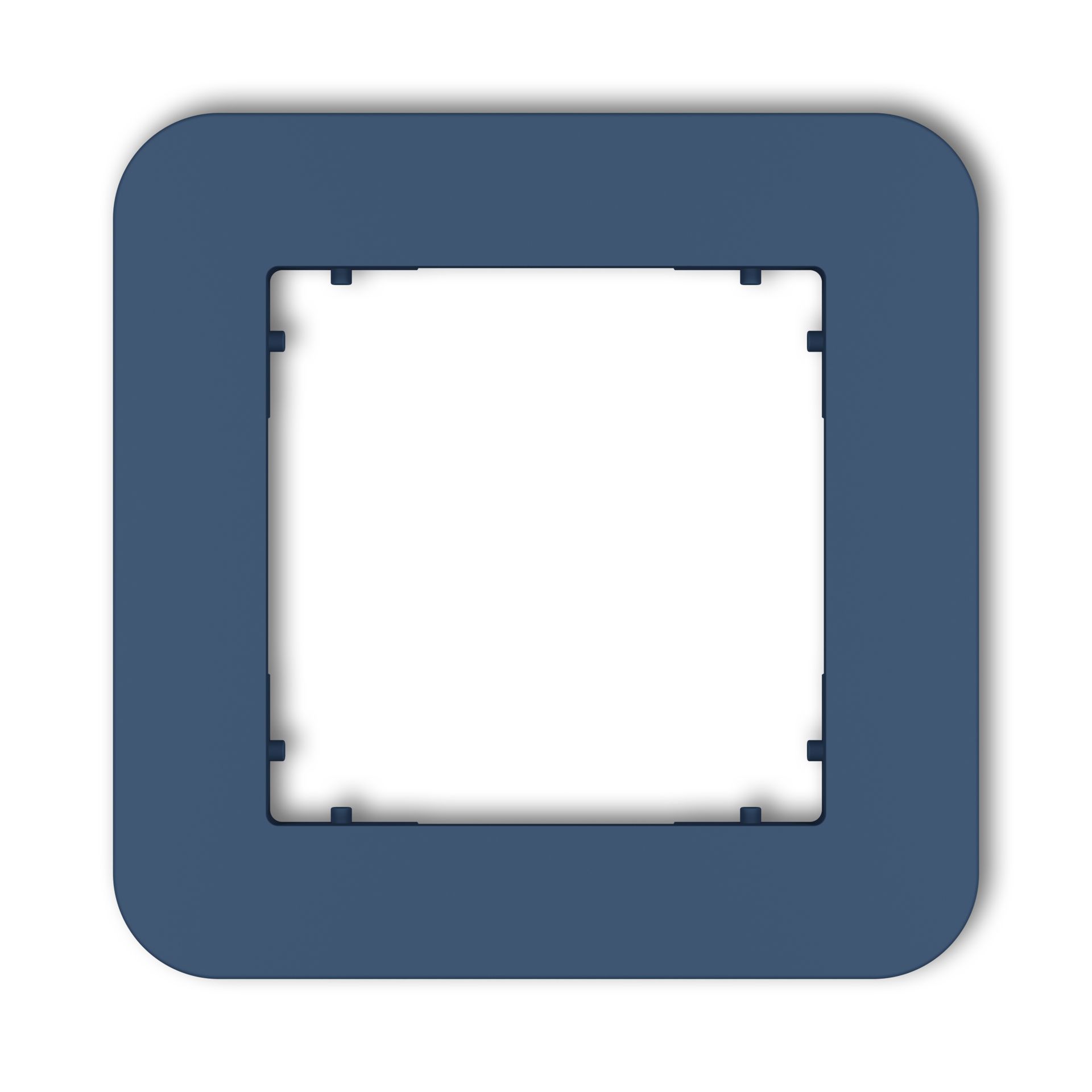 Karlik Ramka pojedyncza zaokrąglona MINI - navy blue