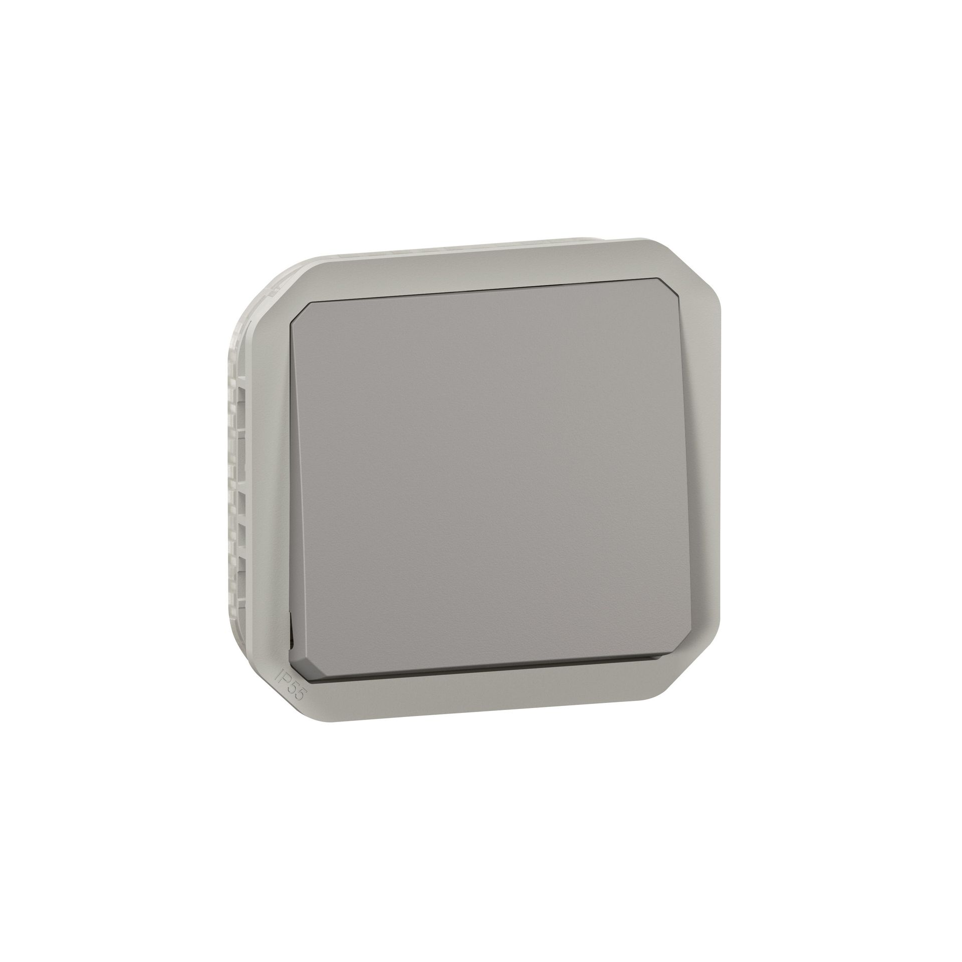 Legrand Przycisk dzwonkowy modułowy nowe PLEXO IP55 - szary