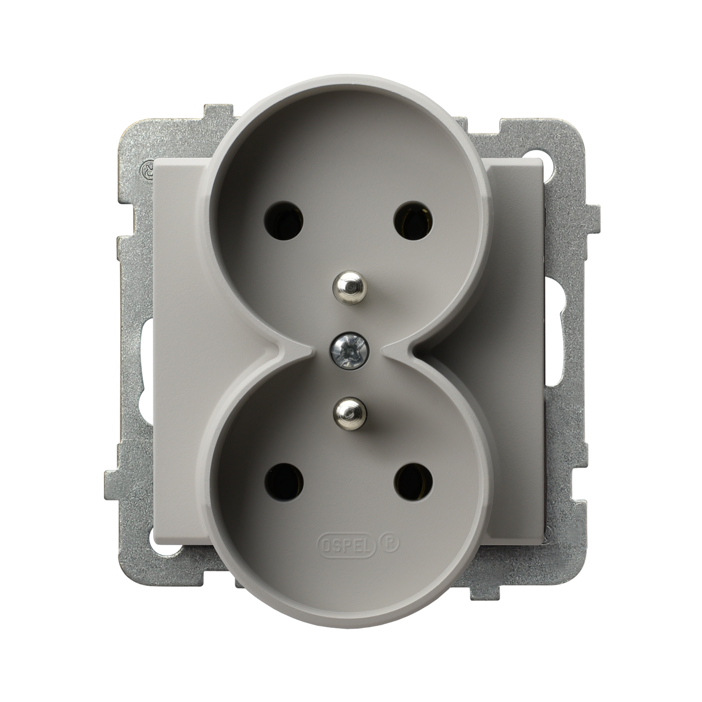 Ospel Gniazdo podwójne z/u SONATA - kaszmir