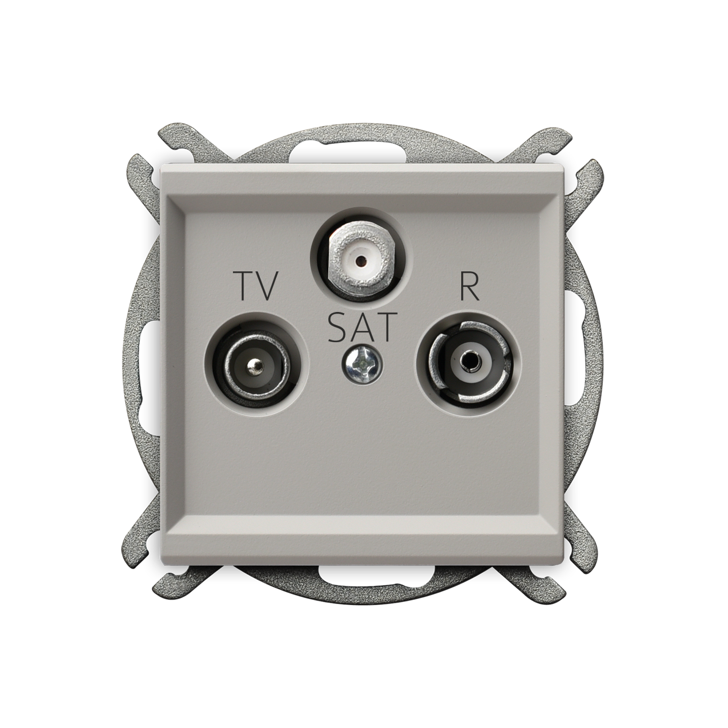 Ospel Gniazdo RTV-SAT końcowe SONATA - kaszmir