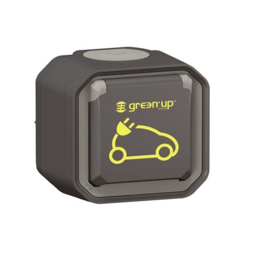 Legendar Gniazdo natynkowe do ładowania samochdów elektycznych nowe PLEXO IP55 - antracyt