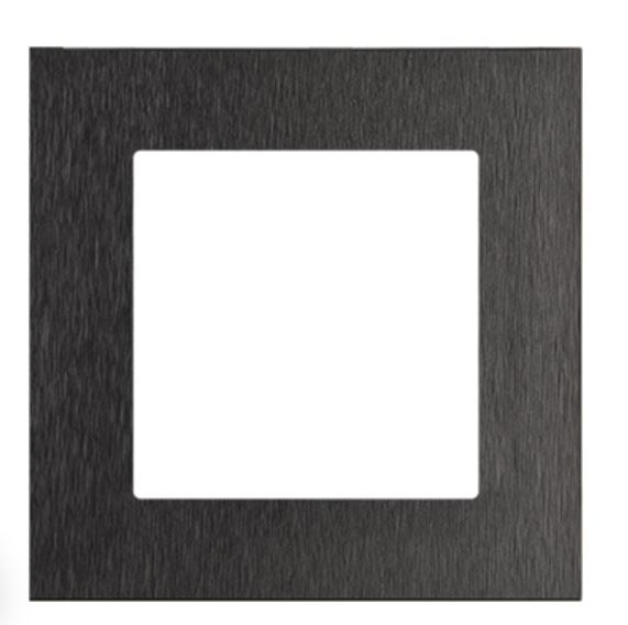 Kontakt Simon Ramka pojedyncza Nature Simon 55 - inox czarny