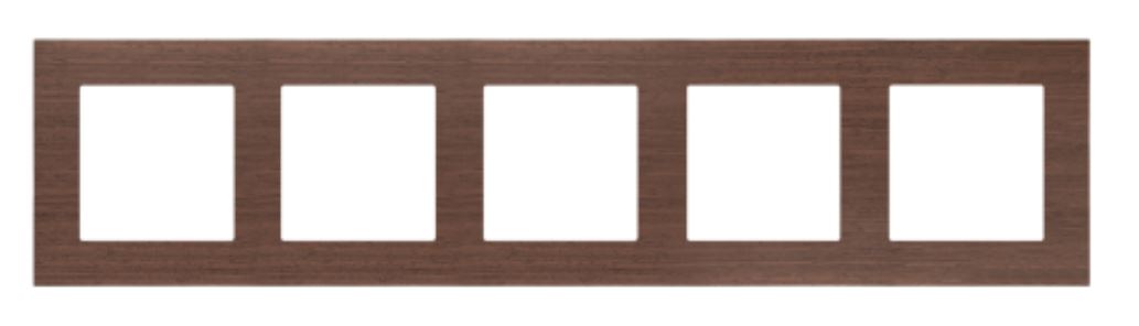 Kontakt Simon Ramka pięciokrotna Nature Simon 55 - orzech