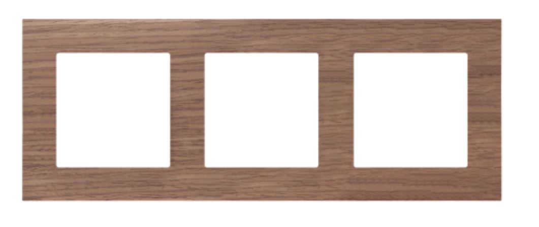 Kontakt Simon Ramka potrójna Nature Simon 55 - dąb
