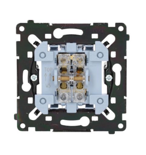 Mechanizm wyłącznika podwójnego (świecznikowego) Simon 55