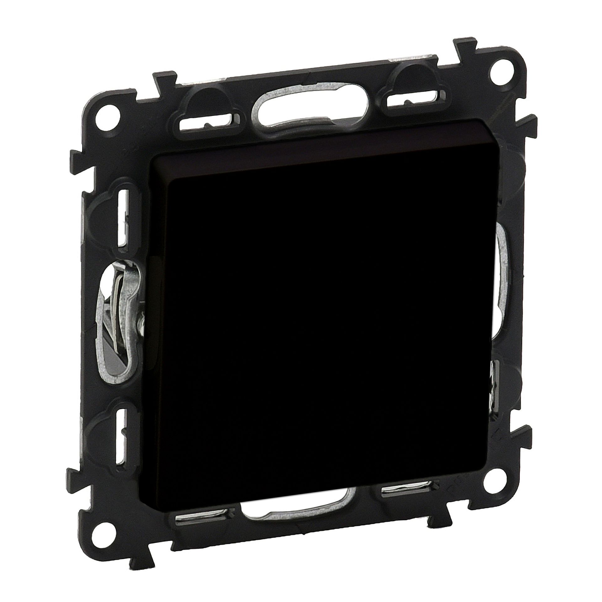 Wyłącznik krzyżowy VALENA Life - czarny