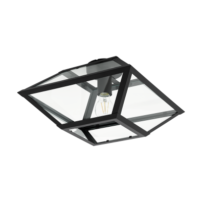 Lampa sufitowa CASEFABRE 37 E27 - czarny