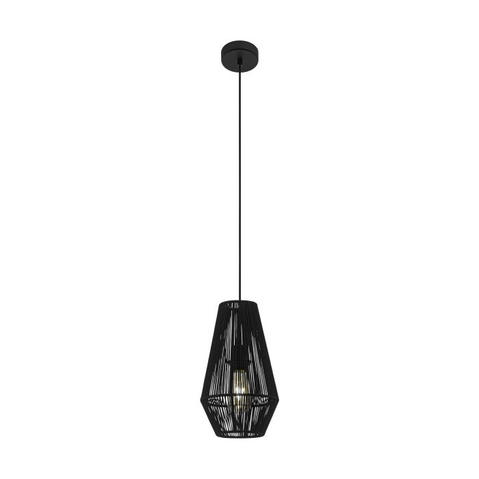 Lampa wisząca PALMONES Ø20 E27 - czarny