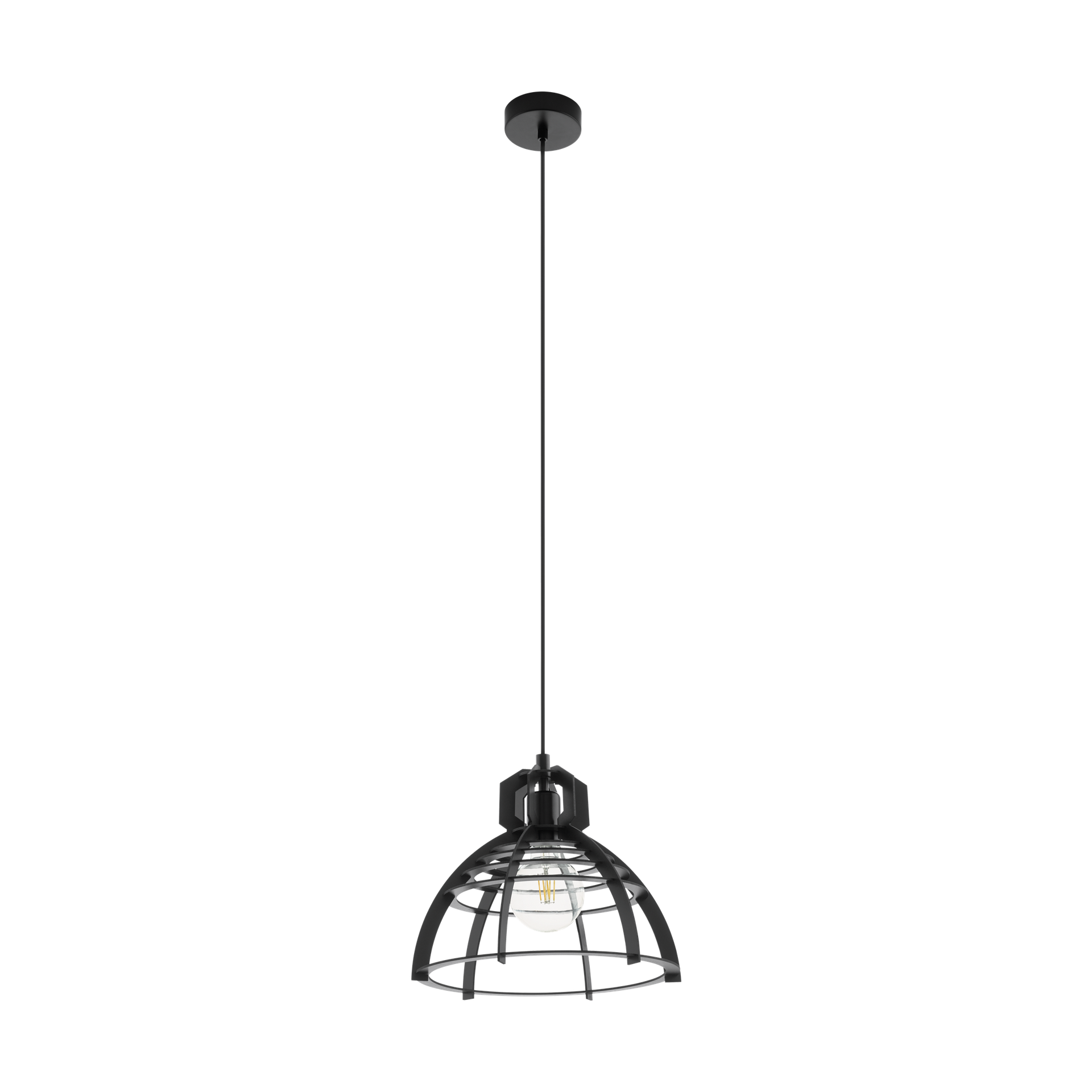 Lampa wisząca IPSWICH Ø32 E27 - czarny