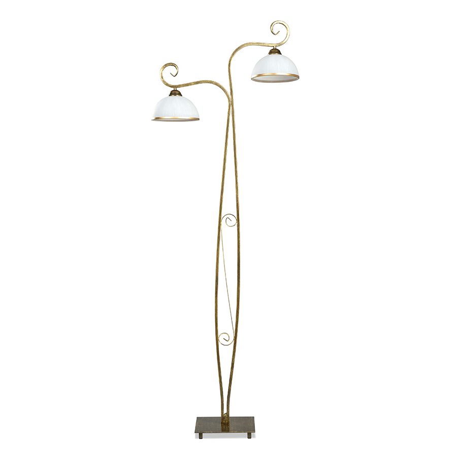 Lampa stojąca WIVARA LP2 GOLD 2xE27 - złoty
