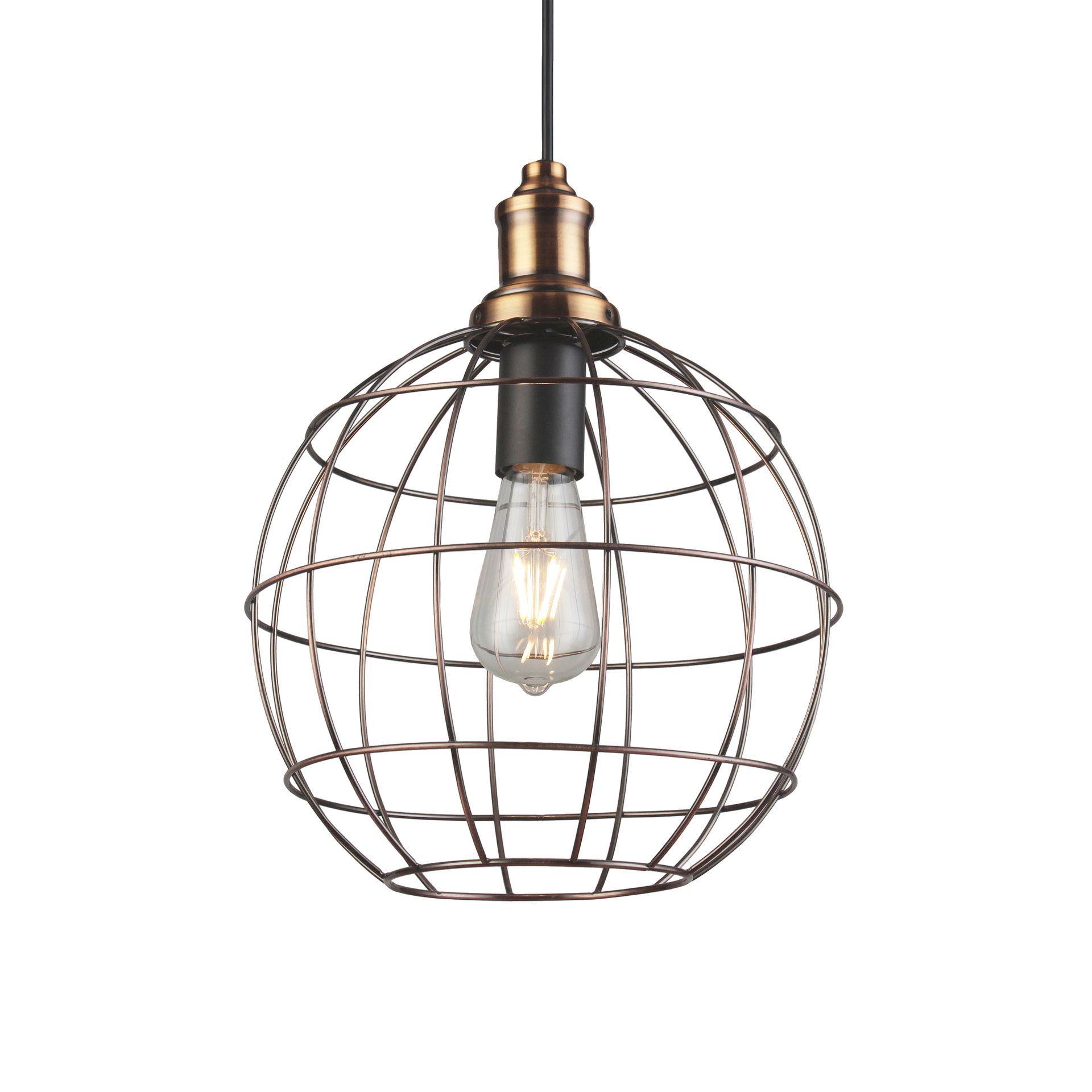 Lampa wisząca VIELA E27 - złoty