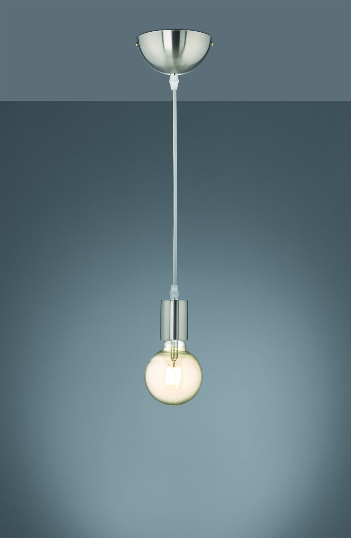 Lampa wisząca CORD Ø12 E27 - nikiel