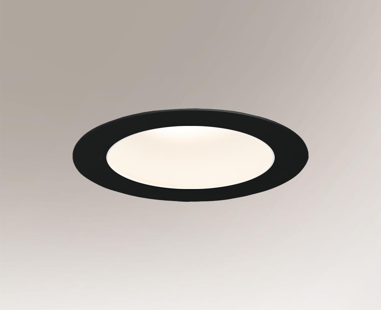 Oprawa wpuszczana TOTTORI IL ROUND LED 10W 4000K IP44 CRI90 - czarny