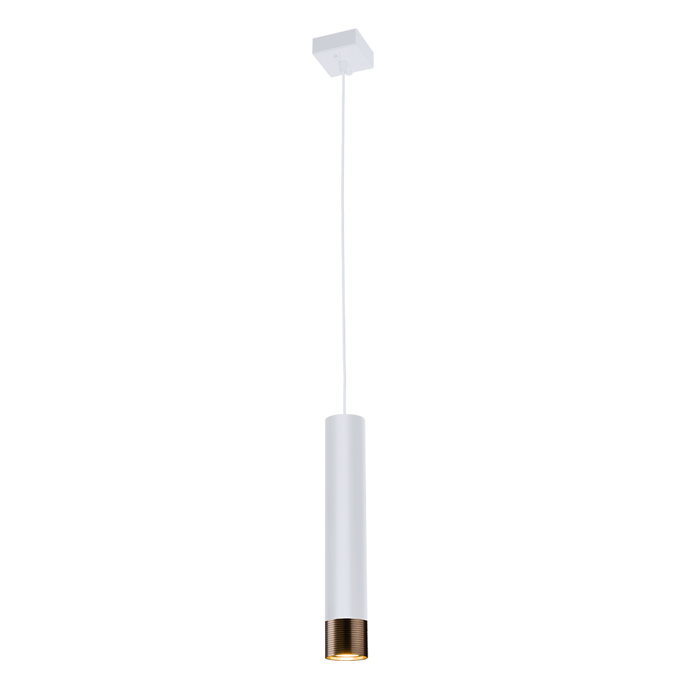 Lampa wisząca EIDO GU10 - biały/patyna