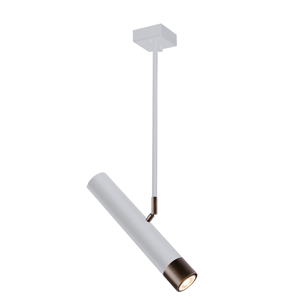 Lampa sufitowa EIDO GU10 - biały/patyna